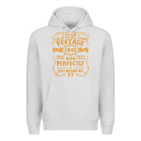 Dove Grey vintage 1946 the man myth legend 77 year old birthday gifts Premium Hoodie - trangStudio