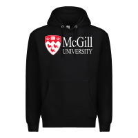 Black mcgill university Premium Hoodie - Craftify