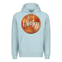 Blue Mist Cute Good Luck Gift - Lucky Penny Premium Hoodie - Craftify