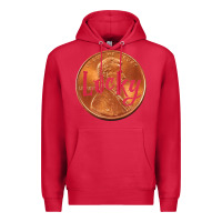 Cardinal Cute Good Luck Gift - Lucky Penny Premium Hoodie - Craftify