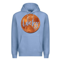 Colony Blue Cute Good Luck Gift - Lucky Penny Premium Hoodie - Craftify