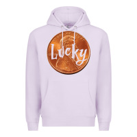 Lilac Cute Good Luck Gift - Lucky Penny Premium Hoodie - Craftify