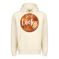Sandshell Cute Good Luck Gift - Lucky Penny Premium Hoodie - Craftify