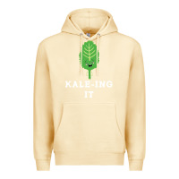 Pina Colada kaleing it kale art for vegans vegetarians Premium Hoodie - Craftify