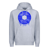 Heather Grey detroit motown record t shirt motown record t shirt Premium Hoodie - Craftify