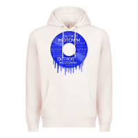 Pale Pink detroit motown record t shirt motown record t shirt Premium Hoodie - Craftify
