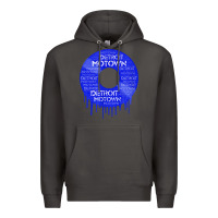 Smoke detroit motown record t shirt motown record t shirt Premium Hoodie - Craftify