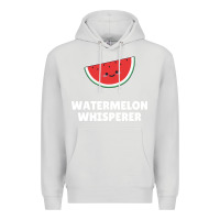 Dove Grey watermelon t  shirt watermelon whisperer t  shirt Premium Hoodie - Craftify