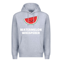 Heather Grey watermelon t  shirt watermelon whisperer t  shirt Premium Hoodie - Craftify