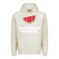 Oatmeal Heather watermelon t  shirt watermelon whisperer t  shirt Premium Hoodie - Craftify