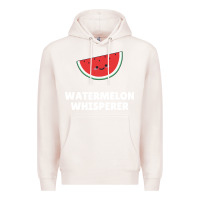 Pale Pink watermelon t  shirt watermelon whisperer t  shirt Premium Hoodie - Craftify