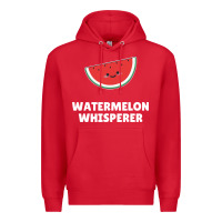Red watermelon t  shirt watermelon whisperer t  shirt Premium Hoodie - Craftify