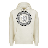 Oatmeal Heather blackfeet nation flag   blackfeet Premium Hoodie - Craftify