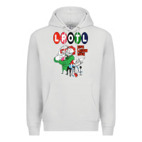 Dove Grey nice lpotl live laugh love Premium Hoodie - Craftify