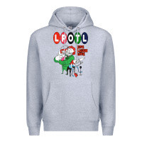 Heather Grey nice lpotl live laugh love Premium Hoodie - Craftify
