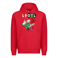 Red nice lpotl live laugh love Premium Hoodie - Craftify