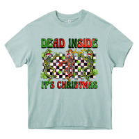 Arona dead inside but it's christmas dancing skeletons Heavy Core Tee - BarkalooDesign