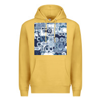 Antique Gold coach blue Premium Hoodie - Craftify
