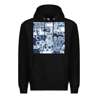 Black coach blue Premium Hoodie - Craftify
