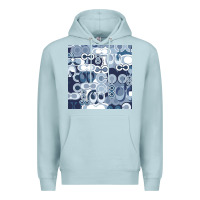 Blue Mist coach blue Premium Hoodie - Craftify