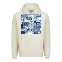 Oatmeal Heather coach blue Premium Hoodie - Craftify