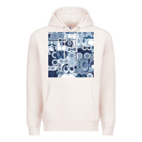 Pale Pink coach blue Premium Hoodie - Craftify