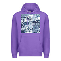 Purple coach blue Premium Hoodie - Craftify