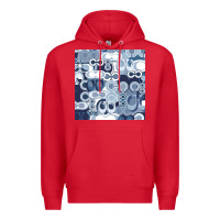 Red coach blue Premium Hoodie - Craftify