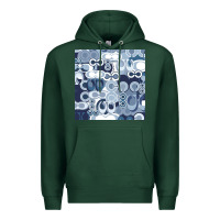 Sports Green coach blue Premium Hoodie - Craftify