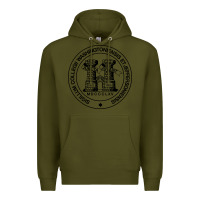 Army Green Washington & Jefferson College Premium Hoodie - Craftify
