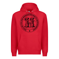 Red Washington & Jefferson College Premium Hoodie - Craftify
