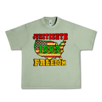Oil Green juneteenth 1865 freedom Urban Heavy Tee - CowGirlArtShop