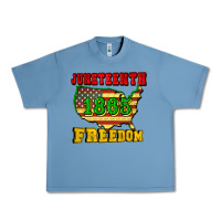 Pebble Blue juneteenth 1865 freedom Urban Heavy Tee - CowGirlArtShop