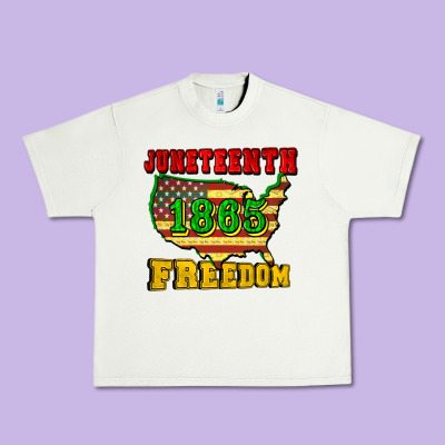 Juneteenth 1865 Freedom Urban Heavy Tee Designed By Cowgirlartshop