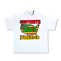White juneteenth 1865 freedom Urban Heavy Tee - CowGirlArtShop