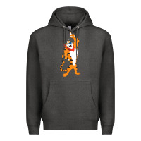 Charcoal Heather Frosted Flakes Tony The Tiger T Shirt Premium Hoodie - Craftify