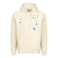 Sandshell yin yang with butterflies ancient chinese yin yang Premium Hoodie - Craftify