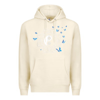 Tofu yin yang with butterflies ancient chinese yin yang Premium Hoodie - Craftify