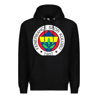 Black fenerbahçe pullover Premium Hoodie - Craftify