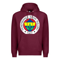 Burgundy fenerbahçe pullover Premium Hoodie - Craftify