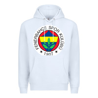 White fenerbahçe pullover Premium Hoodie - Craftify