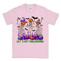 Bubblegum Pink Let's get halloweird Classic Tee - NancyCooperArtShop