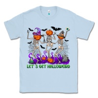 Dusty Blue Let's get halloweird Classic Tee - NancyCooperArtShop