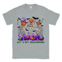 Heather Grey Let's get halloweird Classic Tee - NancyCooperArtShop