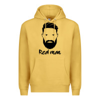 Antique Gold Real Man Premium Hoodie - Craftify