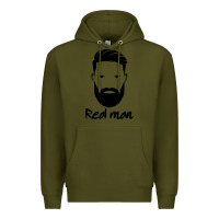 Army Green Real Man Premium Hoodie - Craftify