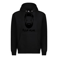 Black Real Man Premium Hoodie - Craftify