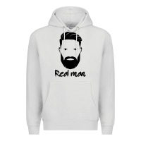Dove Grey Real Man Premium Hoodie - Craftify