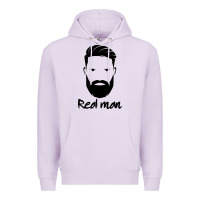 Lilac Real Man Premium Hoodie - Craftify
