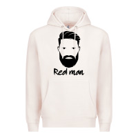 Pale Pink Real Man Premium Hoodie - Craftify